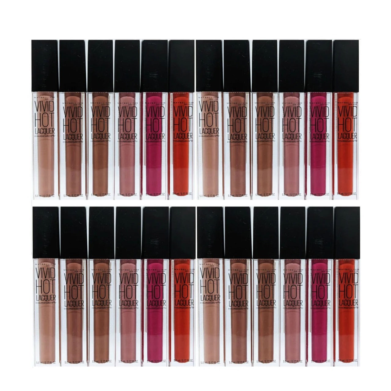 Maybelline Vivid Lip Gloss – High-Shine, Bold Color